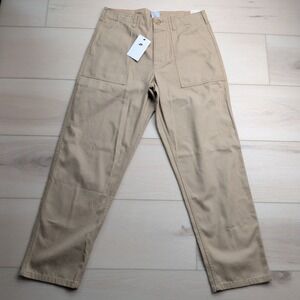 Nike Life Fatigue Pants Standard Fit Straight Leg Mens 32x31 Herringbone NEW NWT